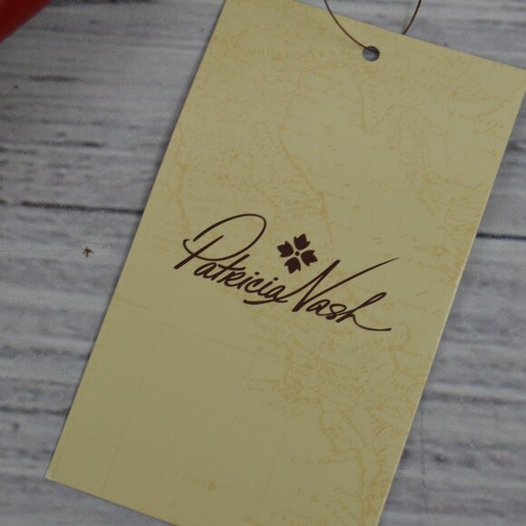 Patricia Nash Lilia Rosewood Large Leather Hobo Crossbody w/ Braided Handle NEW - Picture 7 of 16